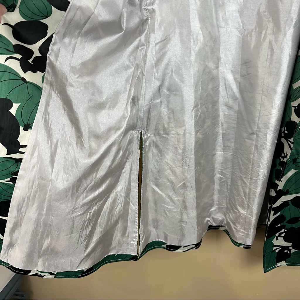 Elaine Collection New York Retro Satin Finish Jacket Topper Large Whimsigoth Black - Image 6