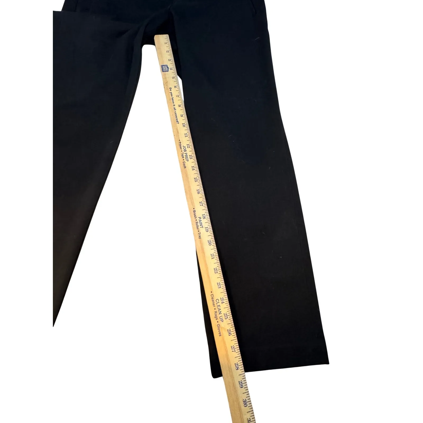 Ann Taylor LOFT Marisa Straight Black Work Pants Size 10 - Image 5