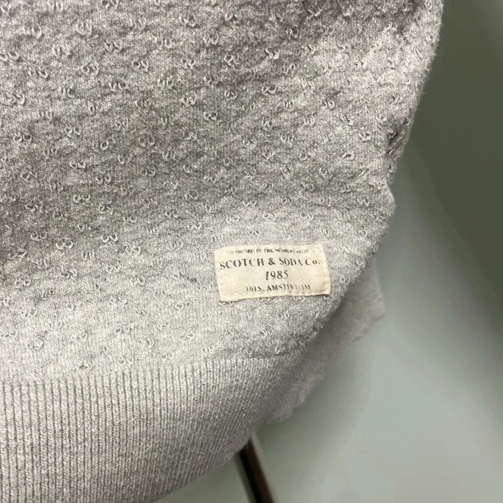 Scotch & Soda gray crewneck sweater - Image 3