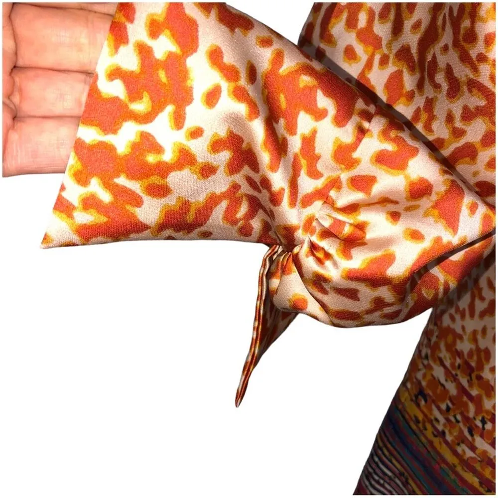 Uncle Frank Boho Print Tunic Dress Size Small EUC - Image 6