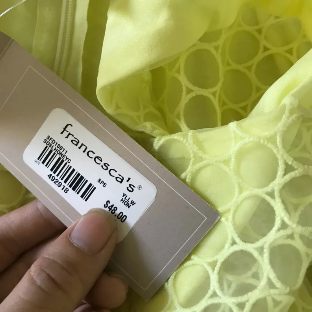 Embroidered Tea Formal Dress - Image 4