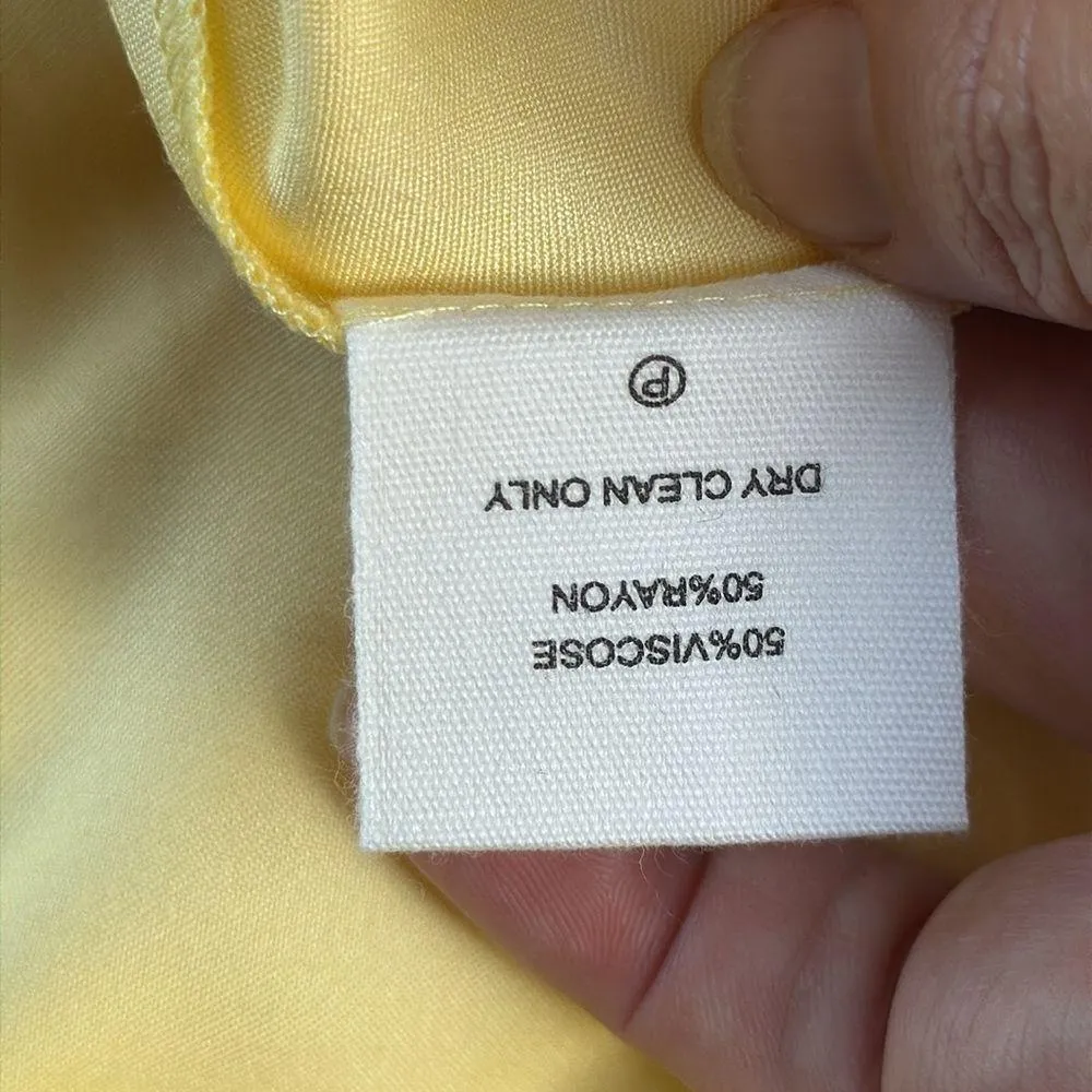 Rumored “Mirielle” Maxi Dress Yellow Size XL - Image 10