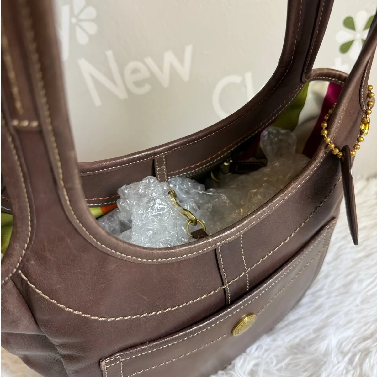 Coach y2k  Legacy Mahogany Ergo Hobo Shoulder Bag - Image 3