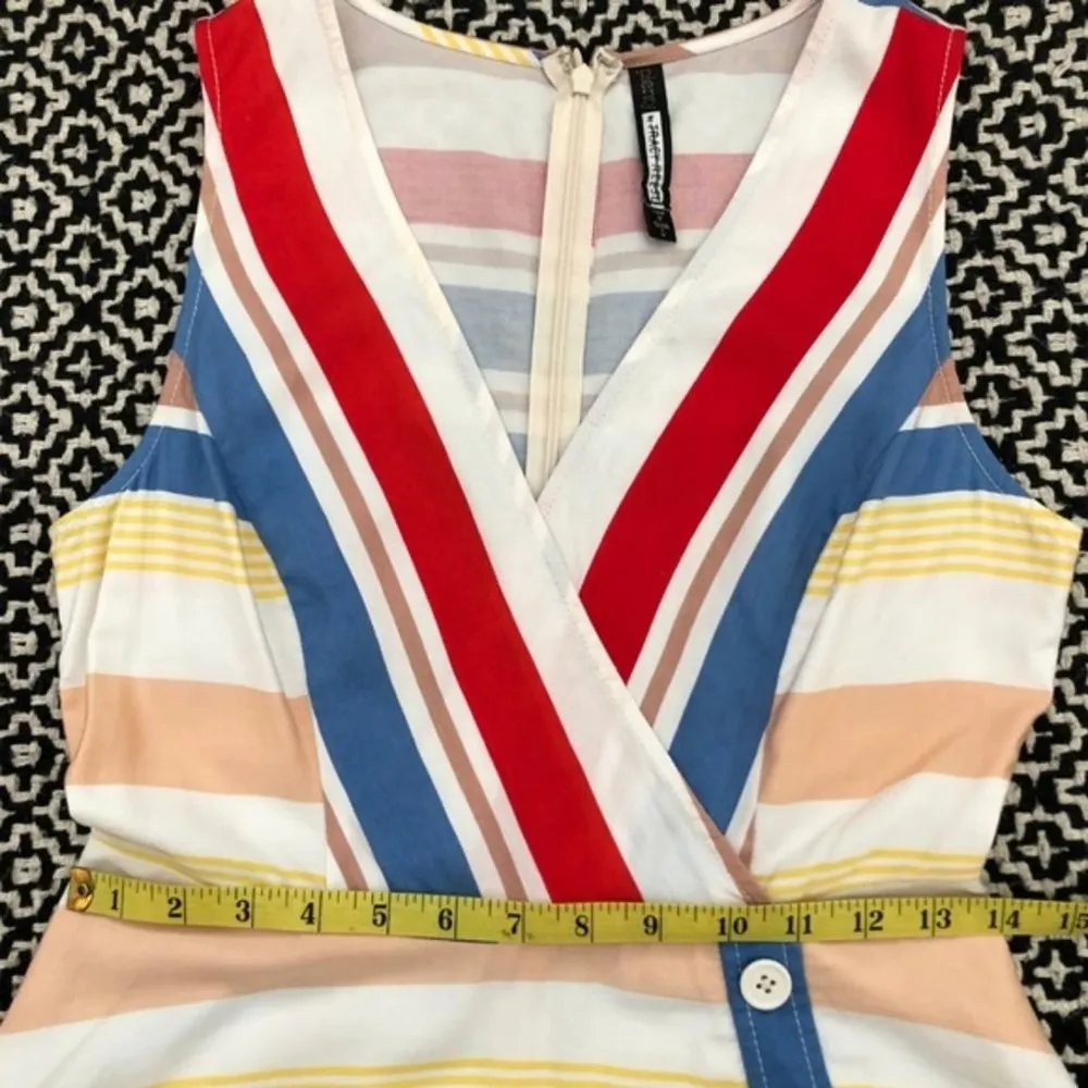 Plenty by Tracy Reese Colorful Stripe Midi Dress - Image 2