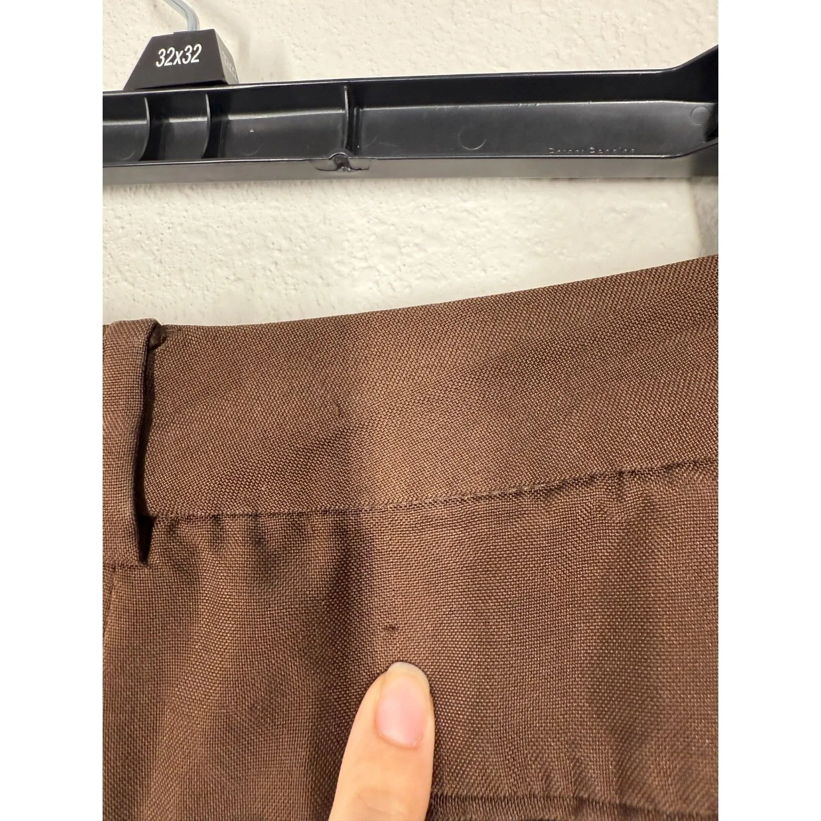 Lauren Ralph Lauren Brown Silk Wide Leg Pants Sz 16 Old Money Preppy Luxury - Image 5