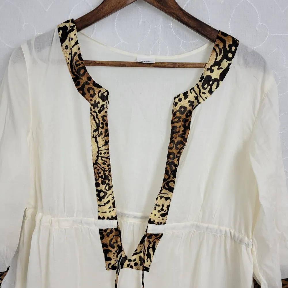 Meronal Beachwear Swim Cover Up Size Medium - Image 4