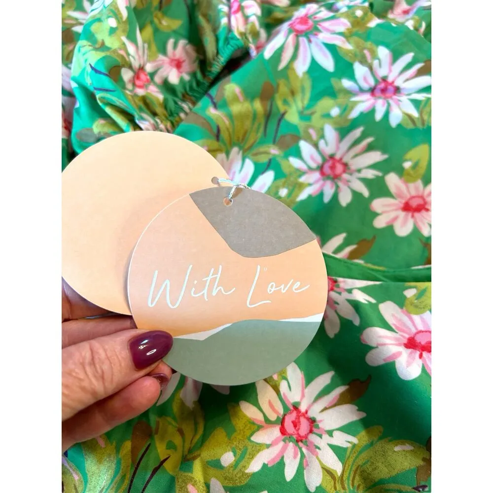 NWT Sage + Paige Green Olivia Mini Dress - Image 15