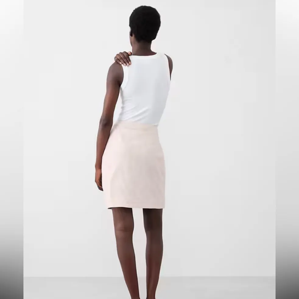 Banana Republic Linen Blend A-Line Mini Skirt - Image 2