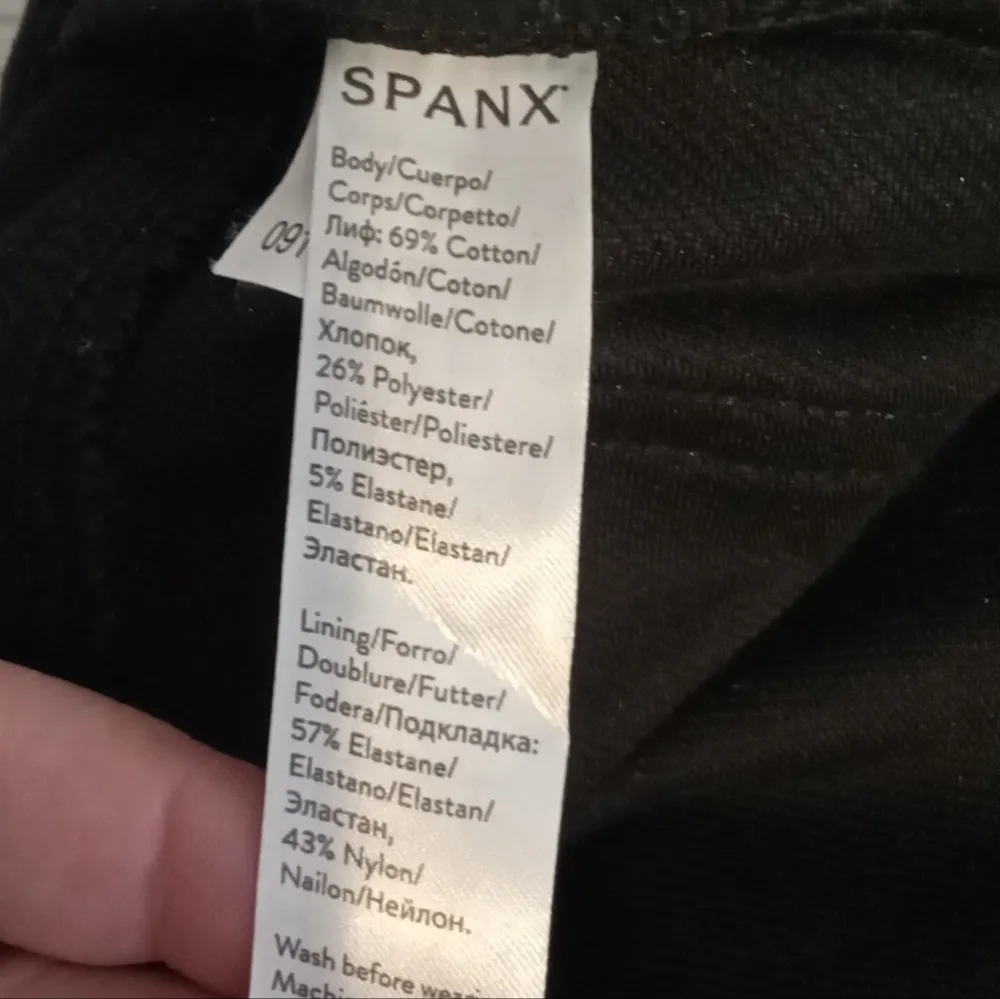 Spanx Ponte Everywear Ankle Skinny  High Jeans Stretch Shapewear Size Large - Image 5