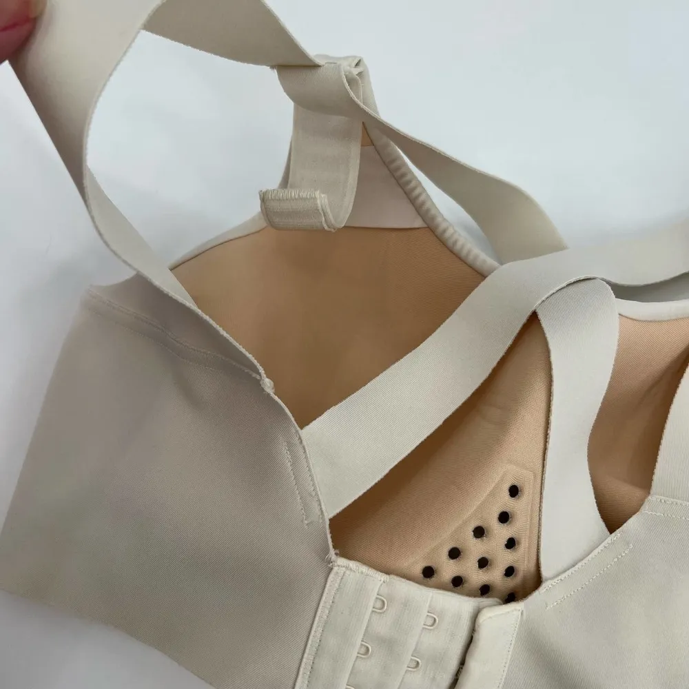 Calia by Carrie Underwood Give It Your All Cross back Bra off white size small - Image 7