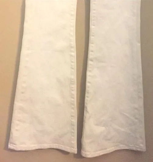 Treasure & Bond white flare jeans  - Image 2