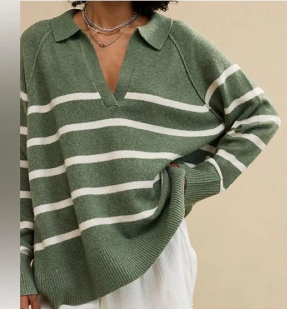 Aerie Unreal Polo Sweater - Image 7