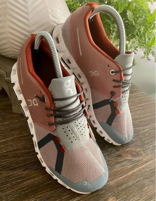 On Running Womens 70/30 Mesh Dustrose Quartz Trainers 8.5 US - Image 2