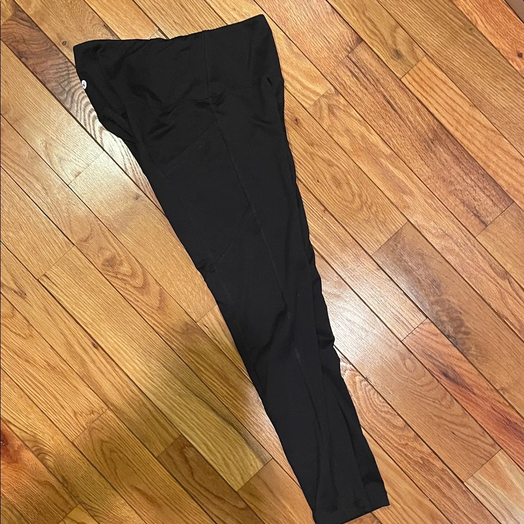 Stylish Black Active Leggings by Velocity size small - Image 4