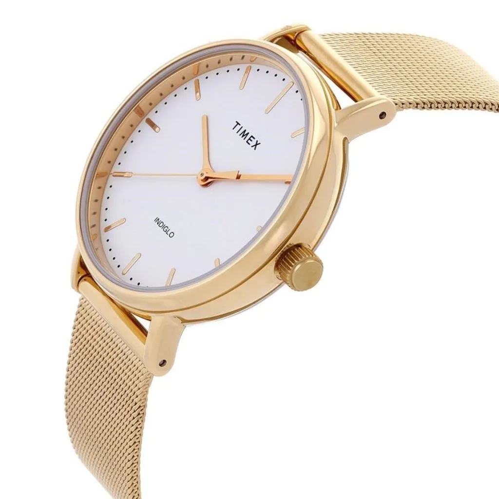 NWT Authentic Timex Fairfield Quartz  Cream Dial Women's Watch TW2R26500 - Image 2