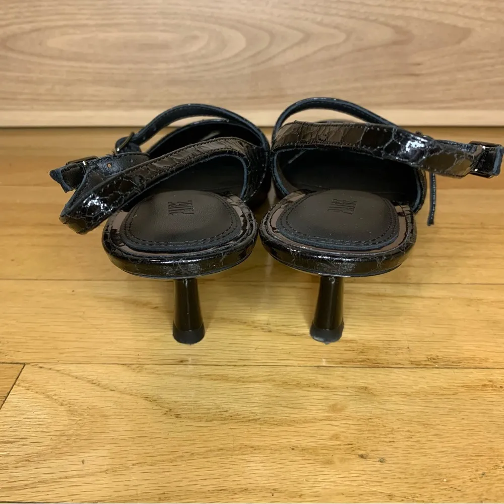 Paige Women's Maggie Pointed Toe Kitten Heel Slingback Pumps - Size 8.5 - Image 4