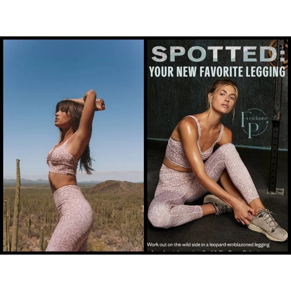 💕SPELL & THE GYPSY💕 Wild Thing Legging & Bra Set Pink Size XL - Image 5