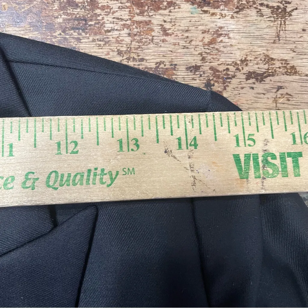 J. Crew Wool Super 120s Double Breasted Peak Blazer City Fit Pants Suit Womens 0 - Image 6