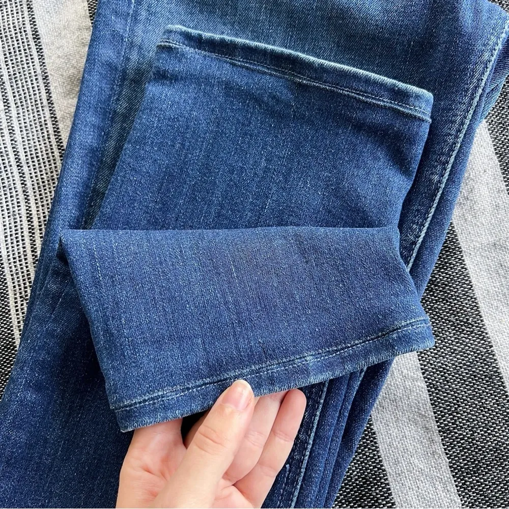 MOTHER • The Dazzler Skimp jeans high waist straight slim Skunk At The Tea Party - Image 14