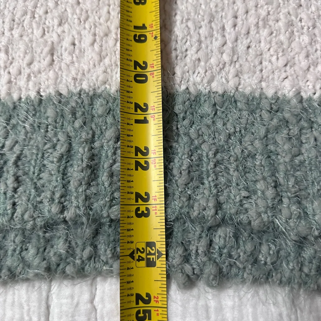 NWT ALTAR’D State Color Block Striped Soft V-Neck sweater; Size S/M - Image 2