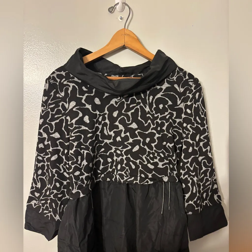 Dolcezza Cowl Neck Balloon Dress 73154 - Image 4