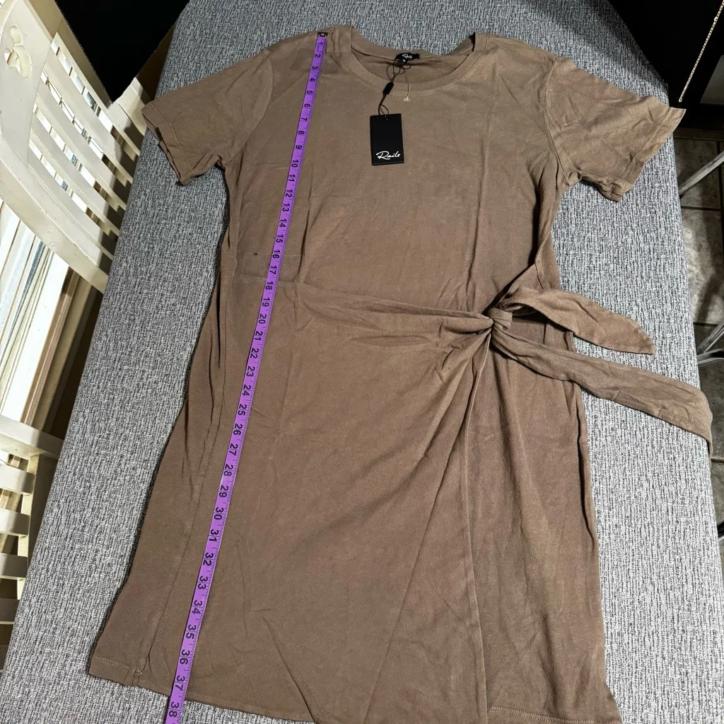 Rails Edie Tie Waist T-Shirt Dress - Image 13