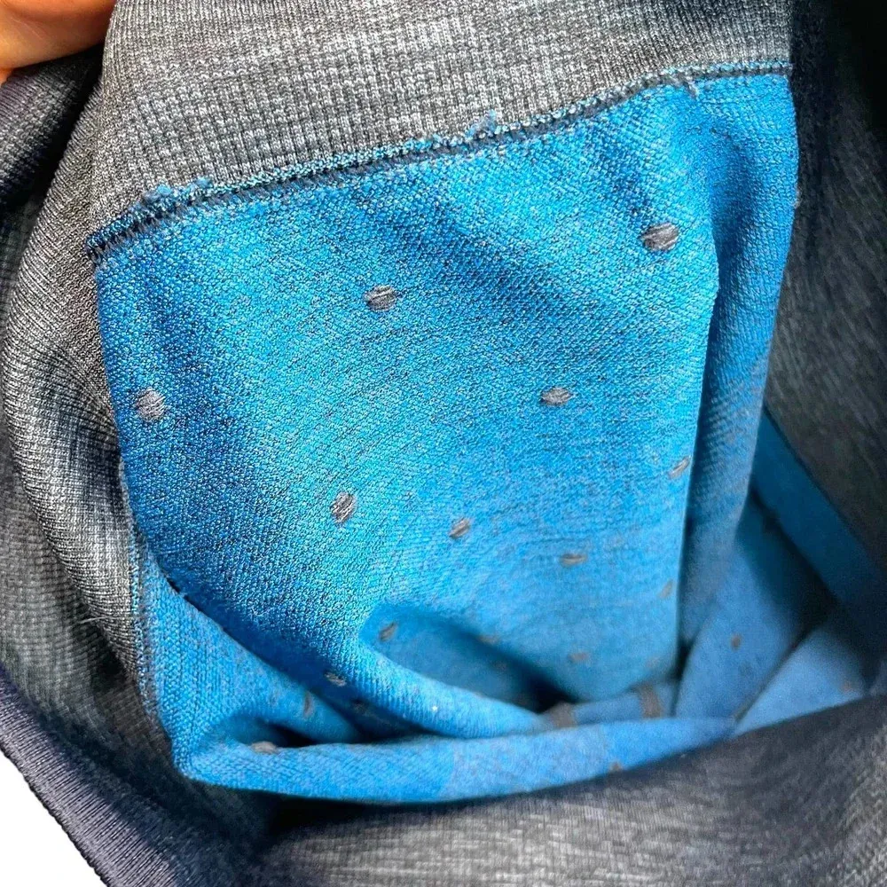 Splits59 Mika High Waist Polka‎ Dot Blue Seamless Leggings Size M/L - Image 8