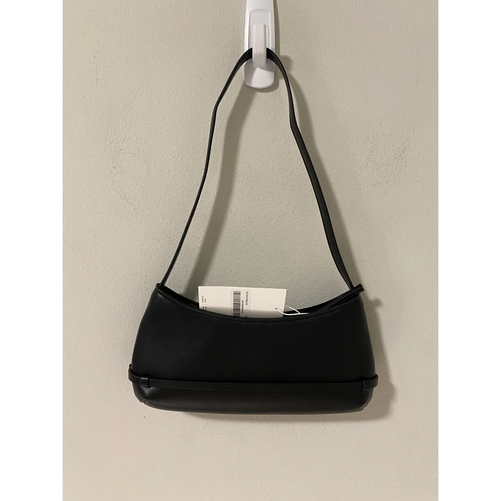 New OAK + FORT Frankie Shoulder Bag, Black - Image 5