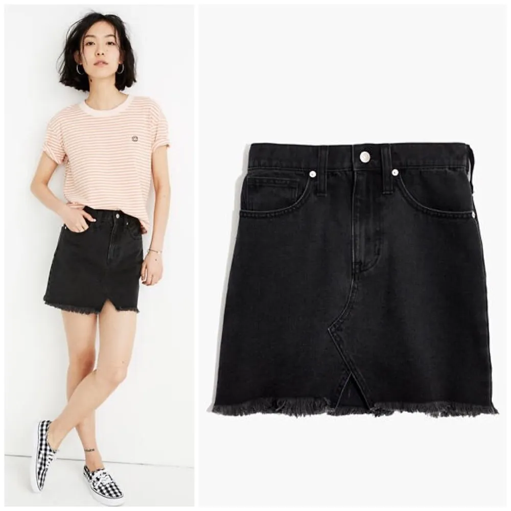 madewell • rigid cutout edition denim skirt - Image 40