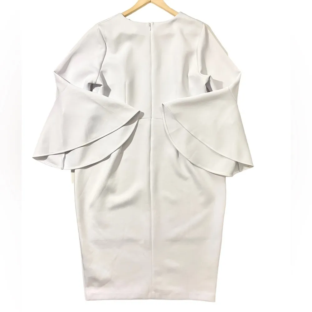 NWT  Flare Sleeve Scuba Plus Size Dress - Image 6