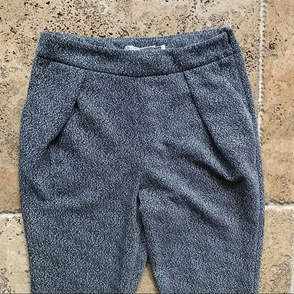 Necessary Objects Jacquard Knit Slim Trousers M Gray - Image 6