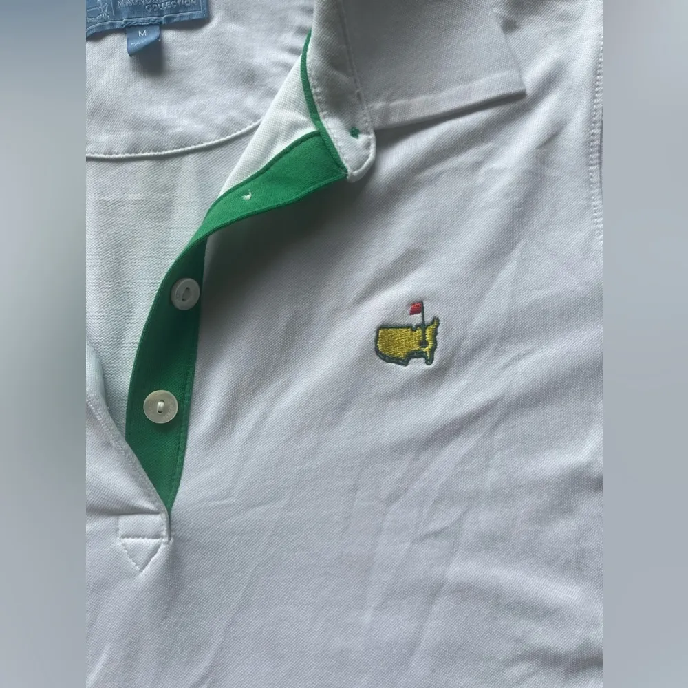 Magnolia Lane Masters Polo White Size M - Image 3