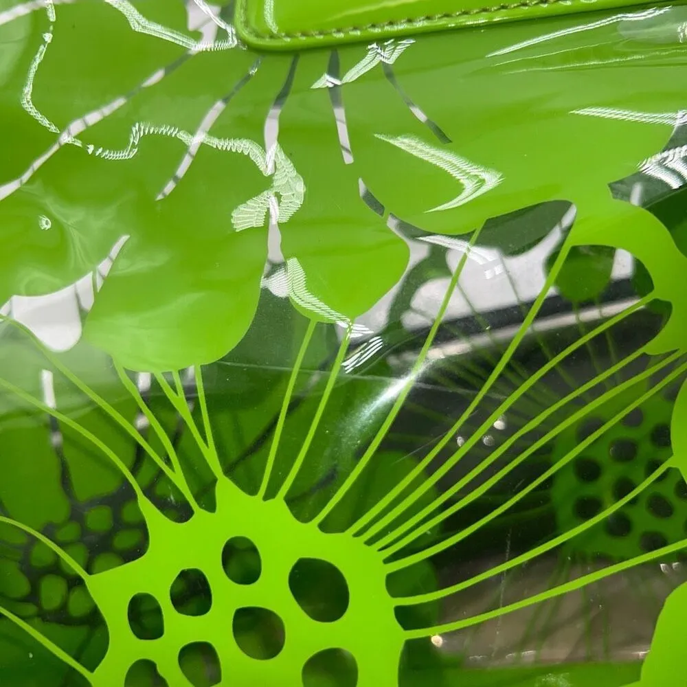 Kate Spade Kei Bloomington Clear Apple Top Handle Clutch Bag - Image 12