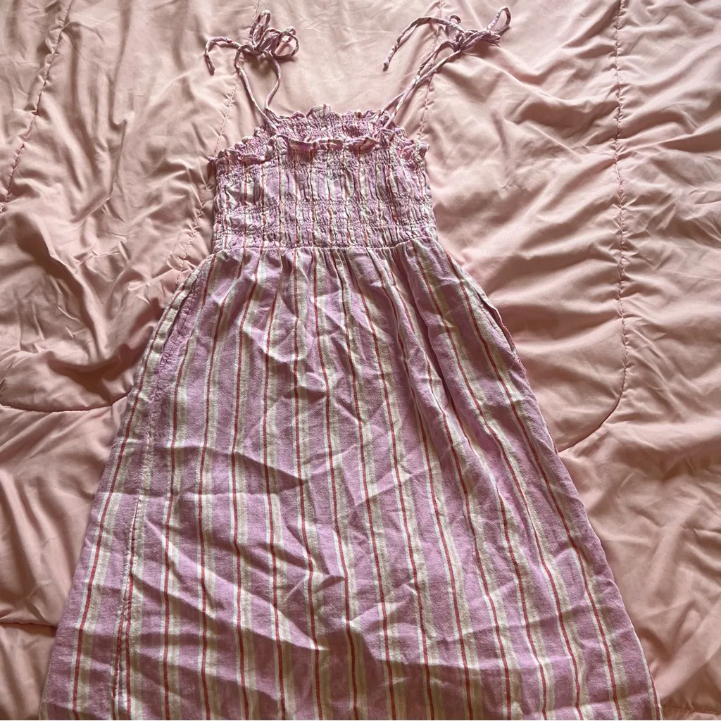 Universal threads Pink Striped Sundress - Image 4