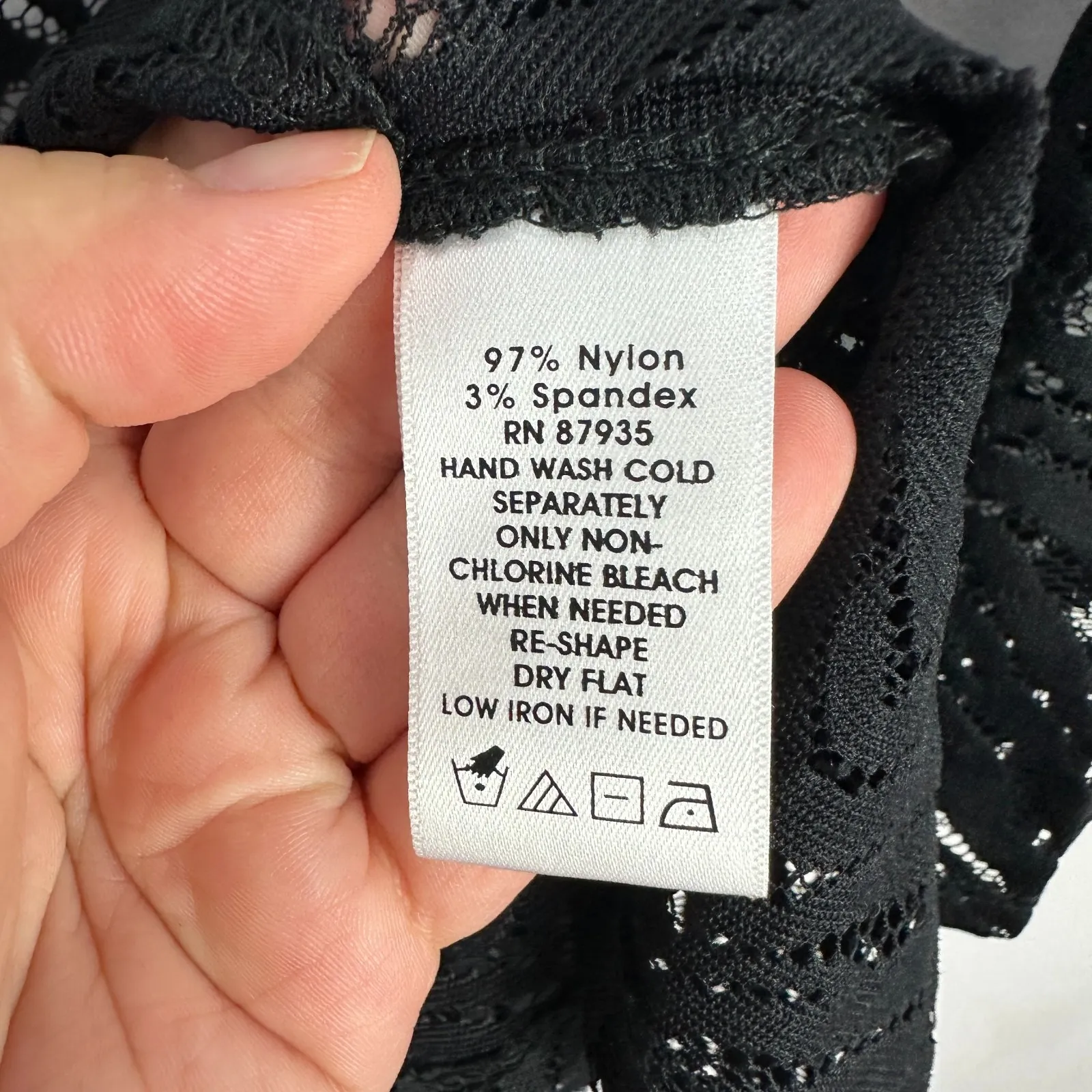 Susan Graver Cardigan Women XS Black Sheer Zebra Burnout Open Front Drape Witchy - Image 3