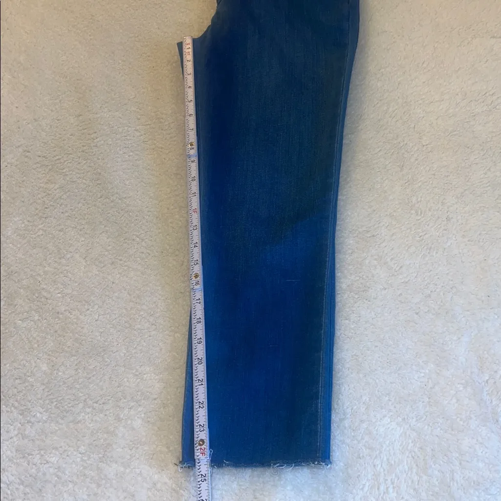 Frank & Eileen “Wicklow” Italian Denim Crop Pants Blue Size 4 NWOT - Image 8