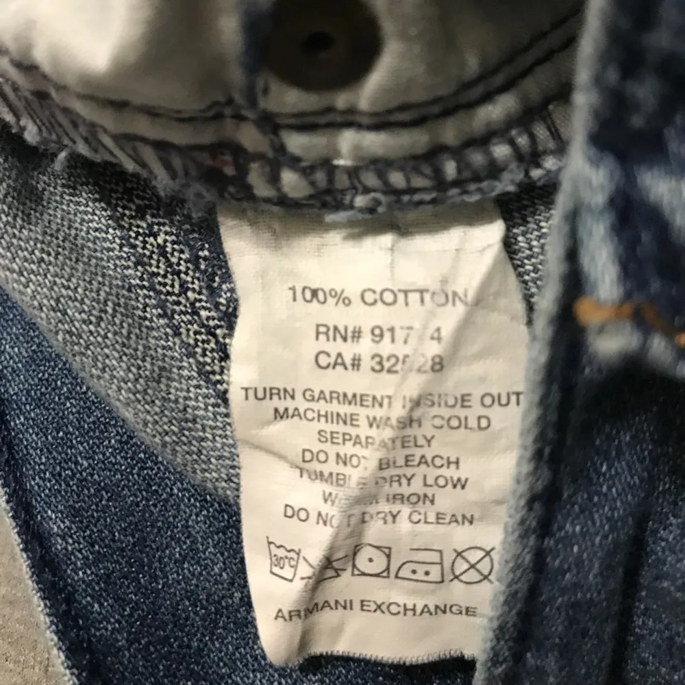 A/X Armani Exchange‎ Jeans Blue Size 8 - Image 7