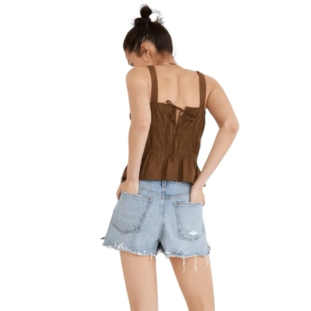 Madewell - Relaxed Denim Shorts in Madera Wash: Side-Slit Edition Sz 27 - Image 2