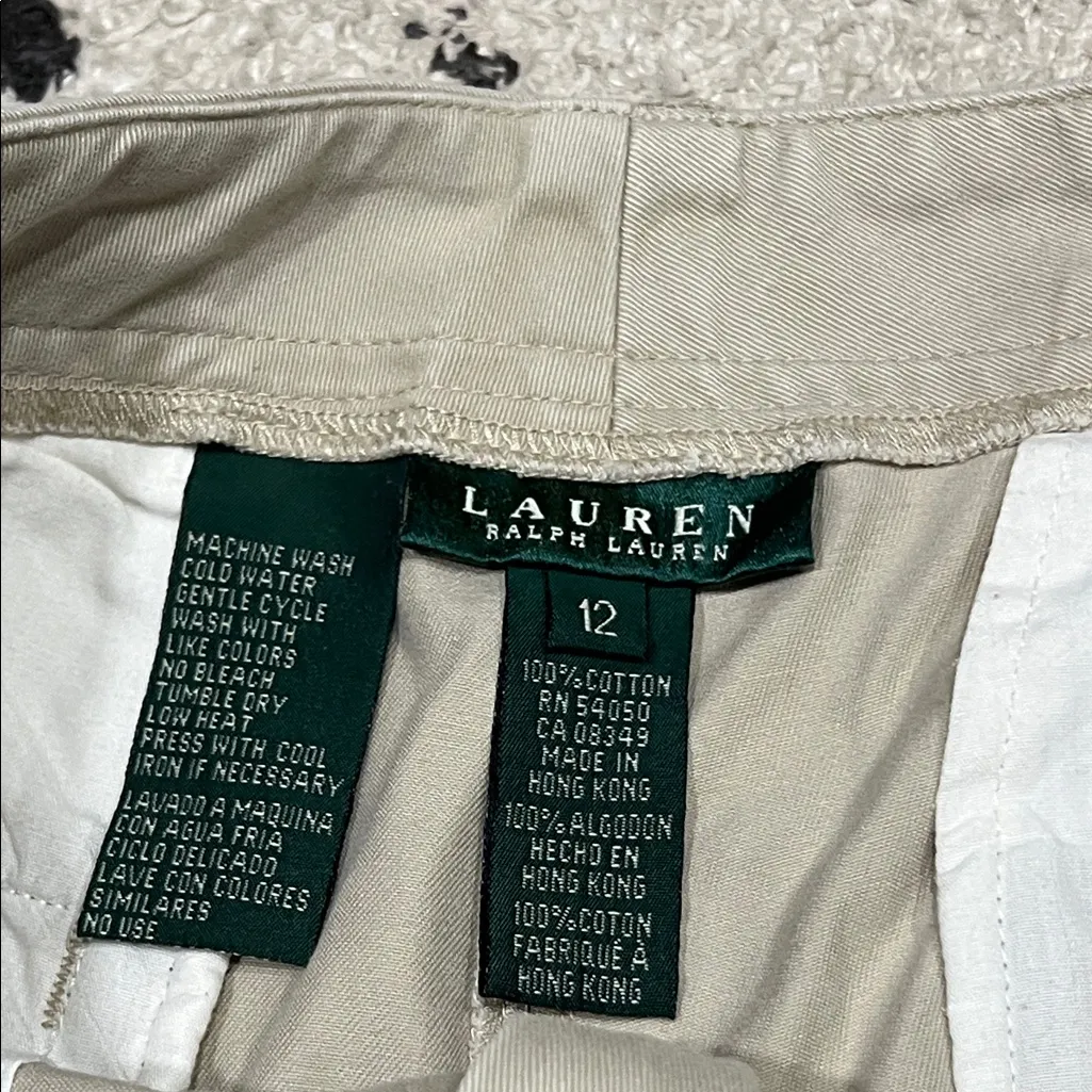 Vintage Ralph Lauren Women's High Rise Shorts - Image 2