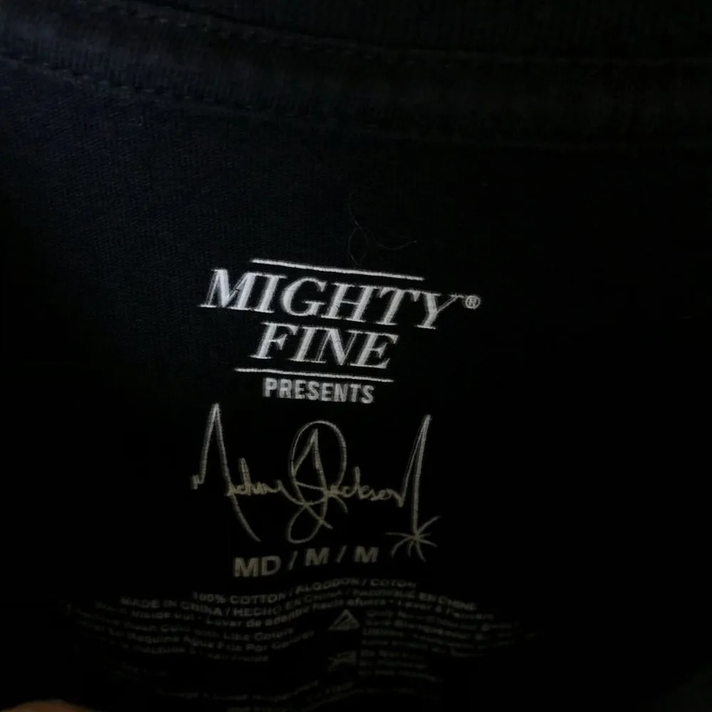 Michael Jackson T Shirt Black Medium M King Of Pop American Singer Graphic - Image 10