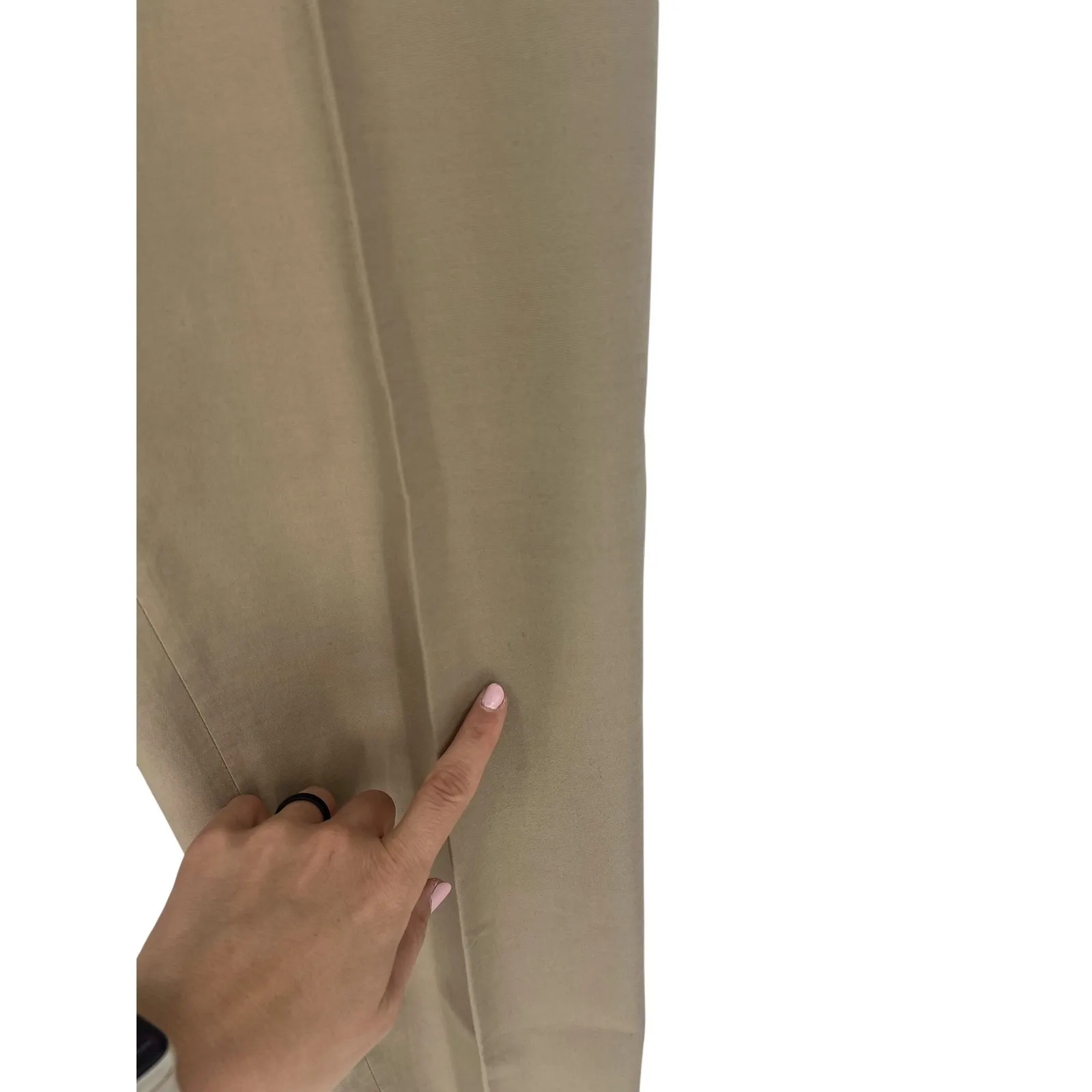 Piazza Sempione Brigitte Beige Slim Ankle Trousers Made in Italy - Image 6