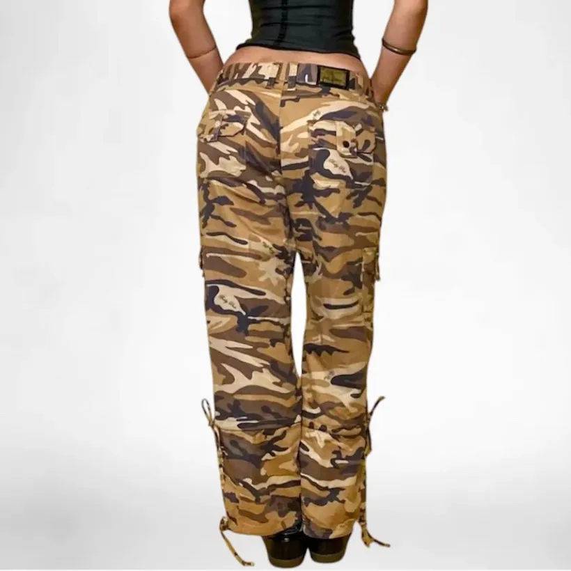Baby Phat Brown Camo Cargo Pants - Image 3