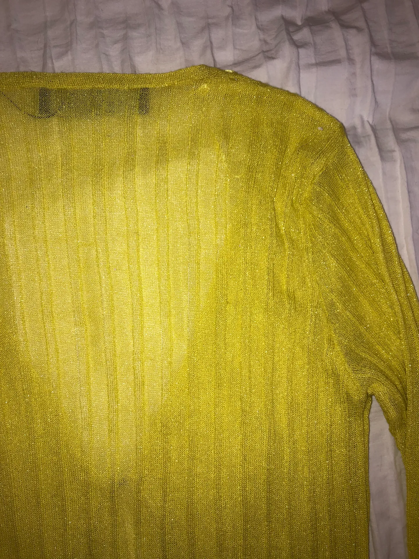 Primark Yellow Long Sleeve Blouse - Image 6