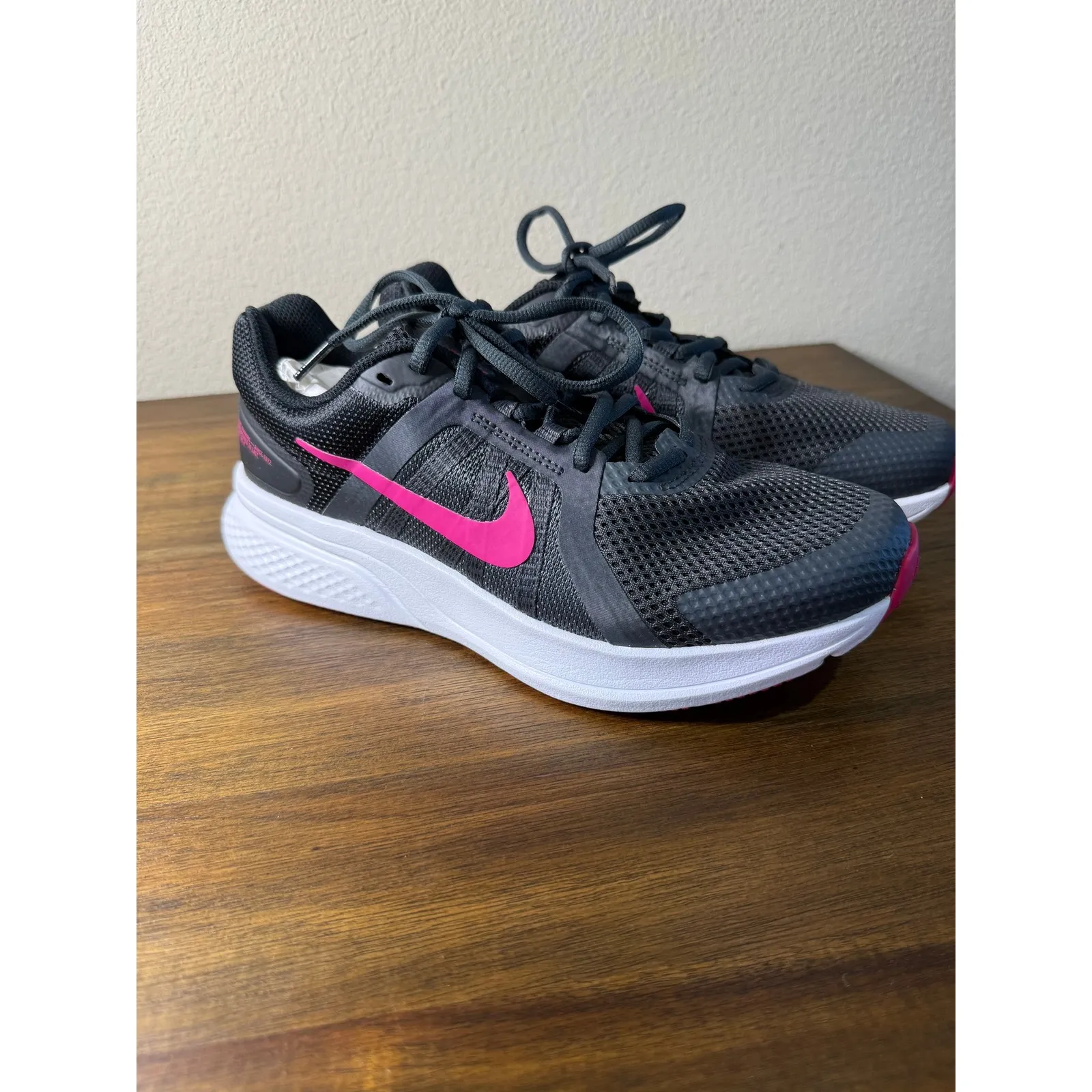 Nike Women's Running Shoes Black Pink Size 9.5 CV0568-011 - Image 6