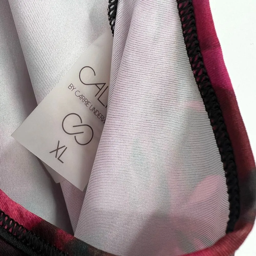 Calia by Carrie Underwood move low back Strappy active tank size XL Black - Image 7