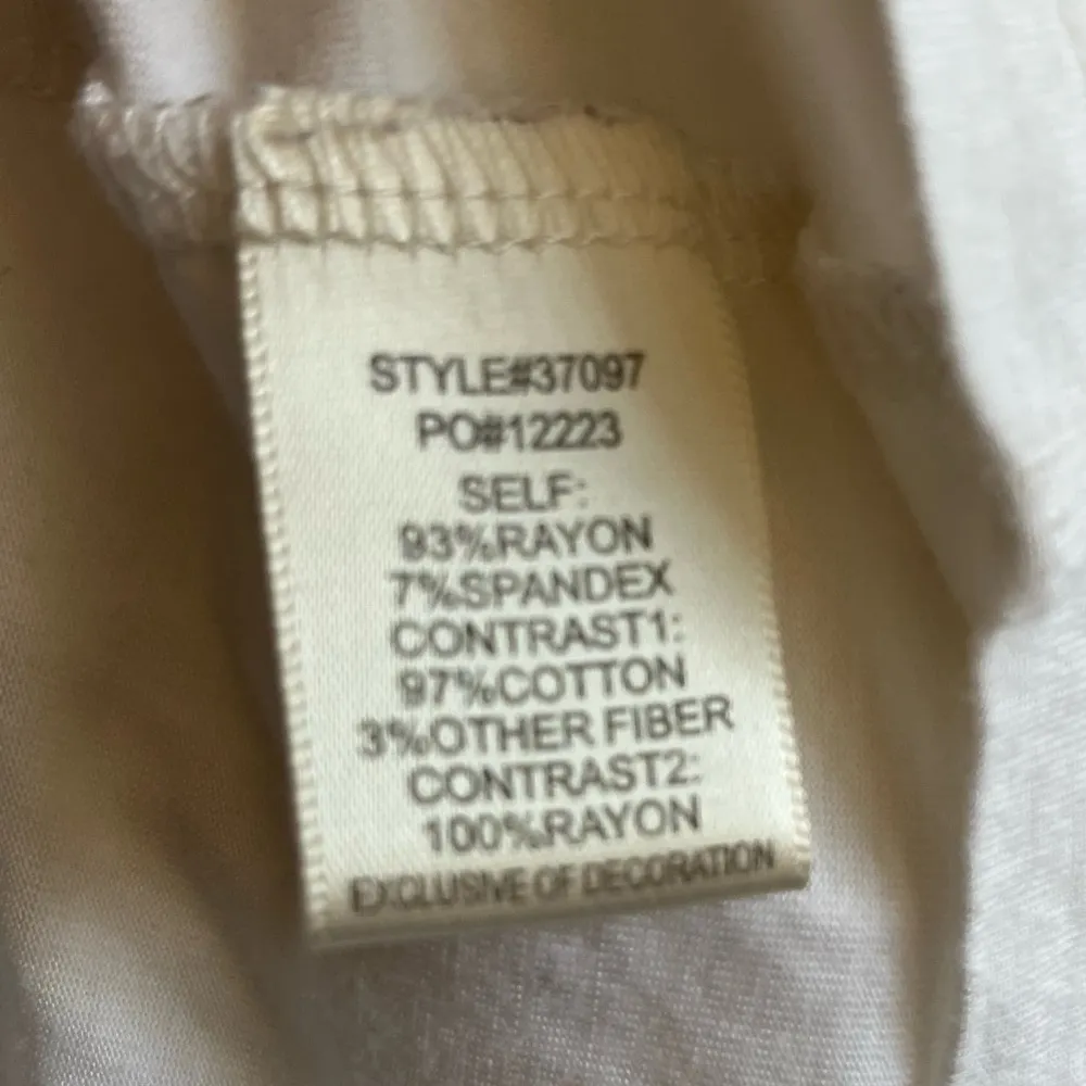 Anthropologie Top Skies Are Blue Airika White Sleeveless Embroidered Tank M GUC - Image 9