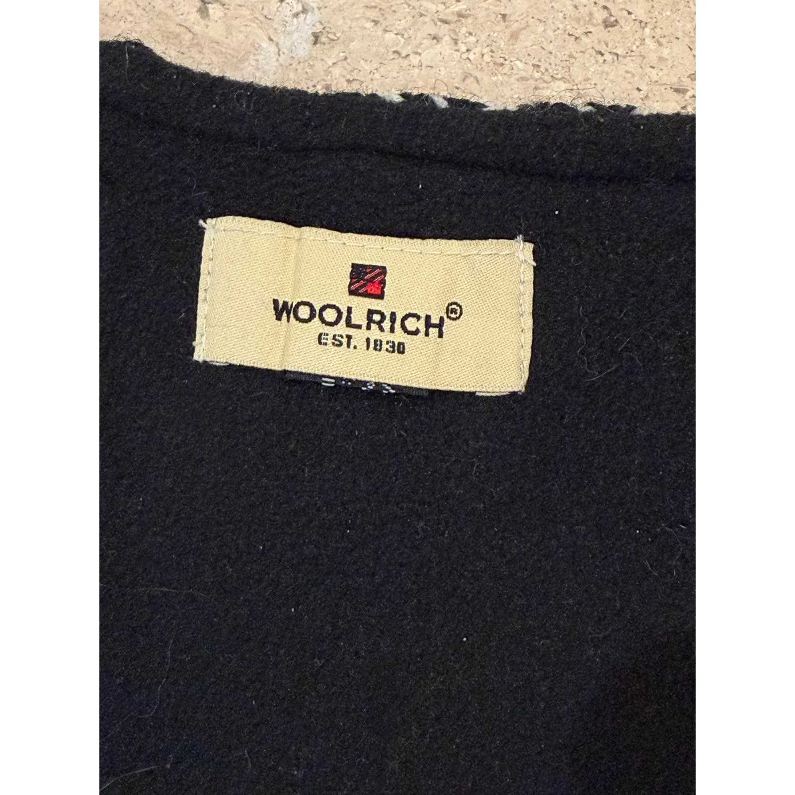 WoolRich scarf Womens fair isle Fringe Lambswool knit Scarf - Image 6