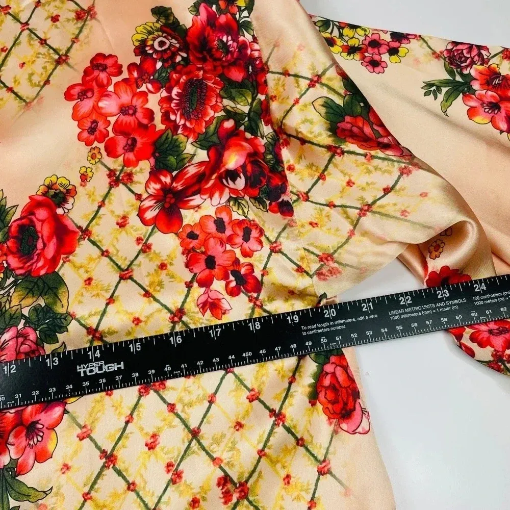 Asos Design Printed Soft‎ Kimono Size 4 - Image 8