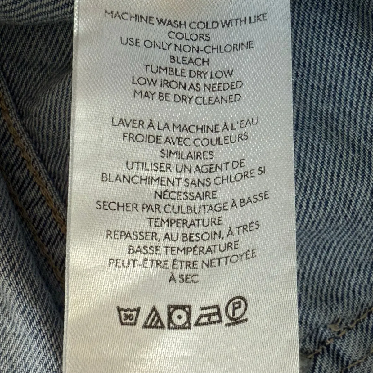 Free People We The Free Light Wash Button Fly Straight Leg Denim Jeans Size 28 - Image 9