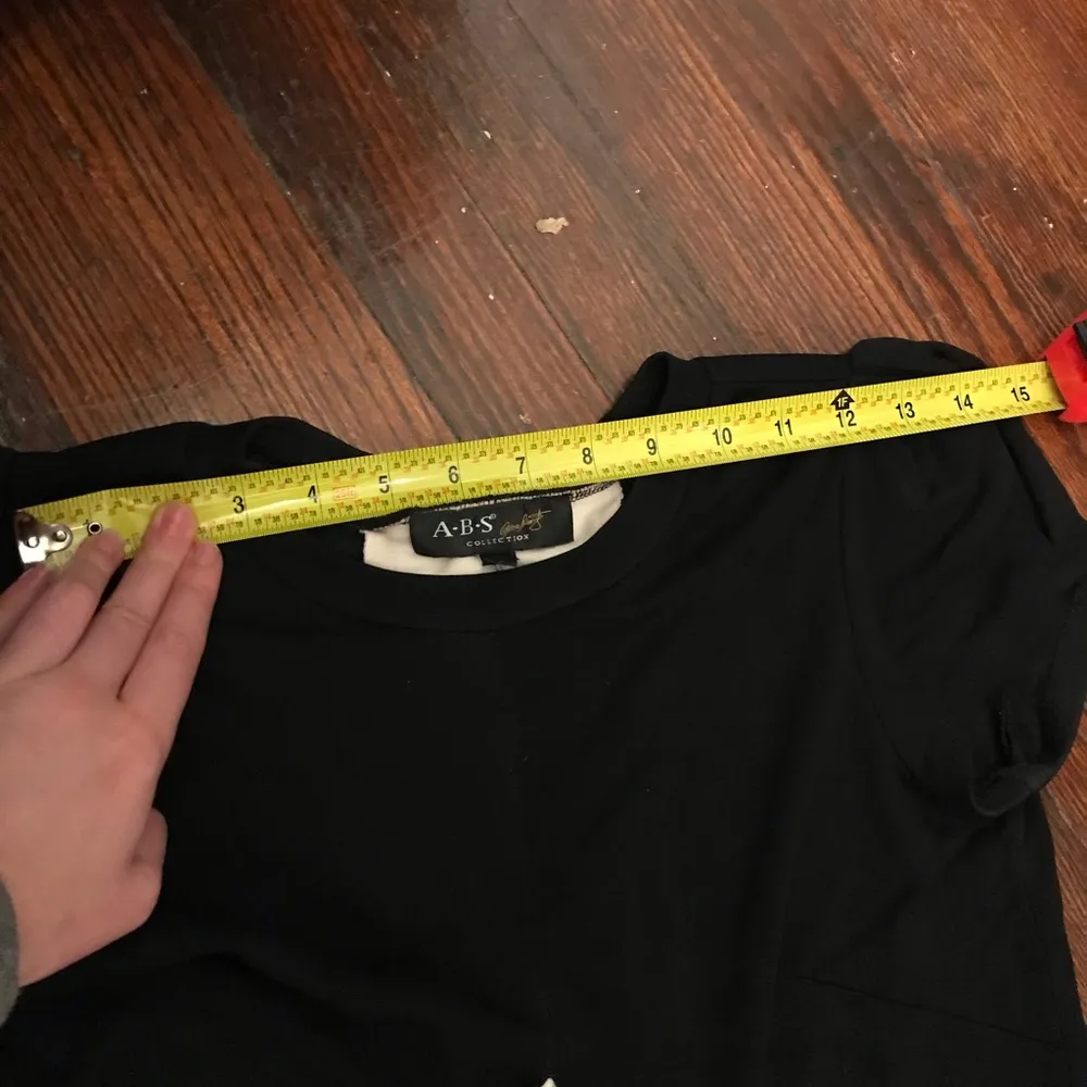 ABS black two-tone mod dress - Image 4